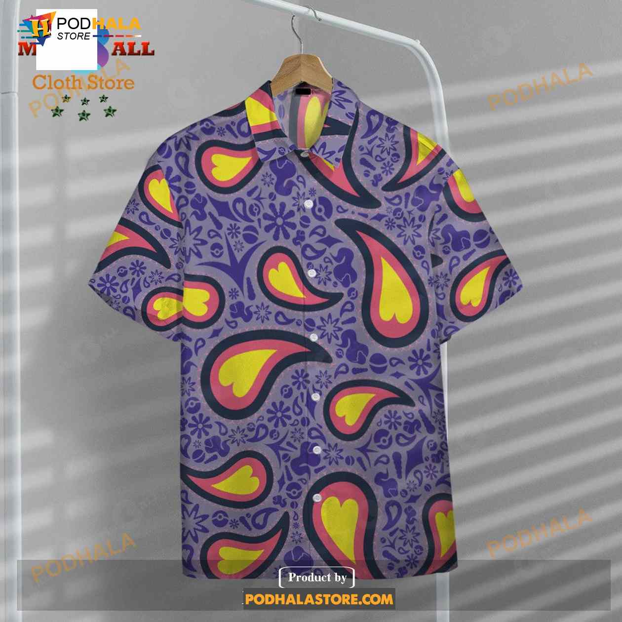 Pokemon Arbok Pokemon Purple Pokemon Aloha Funny Hawaiian Shirt Pokemon Arbok Pokemon Purple Pokemon Aloha Funny Hawaiian Shirt