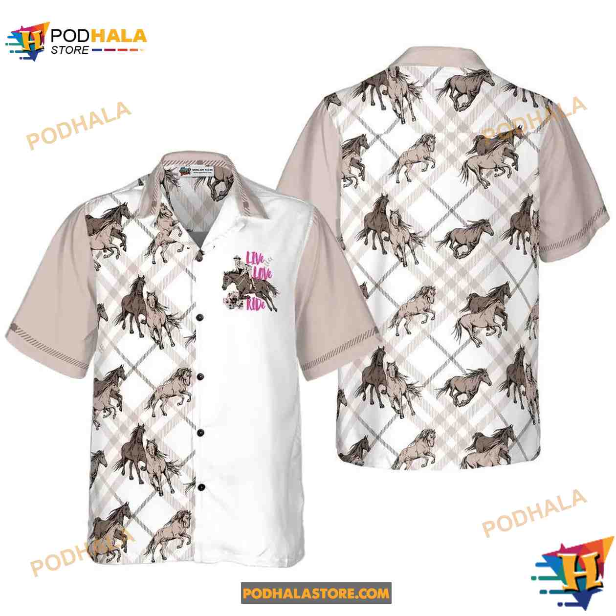 Riding Horse Hawaiian Shirt Riding Horse Hawaiian Shirt