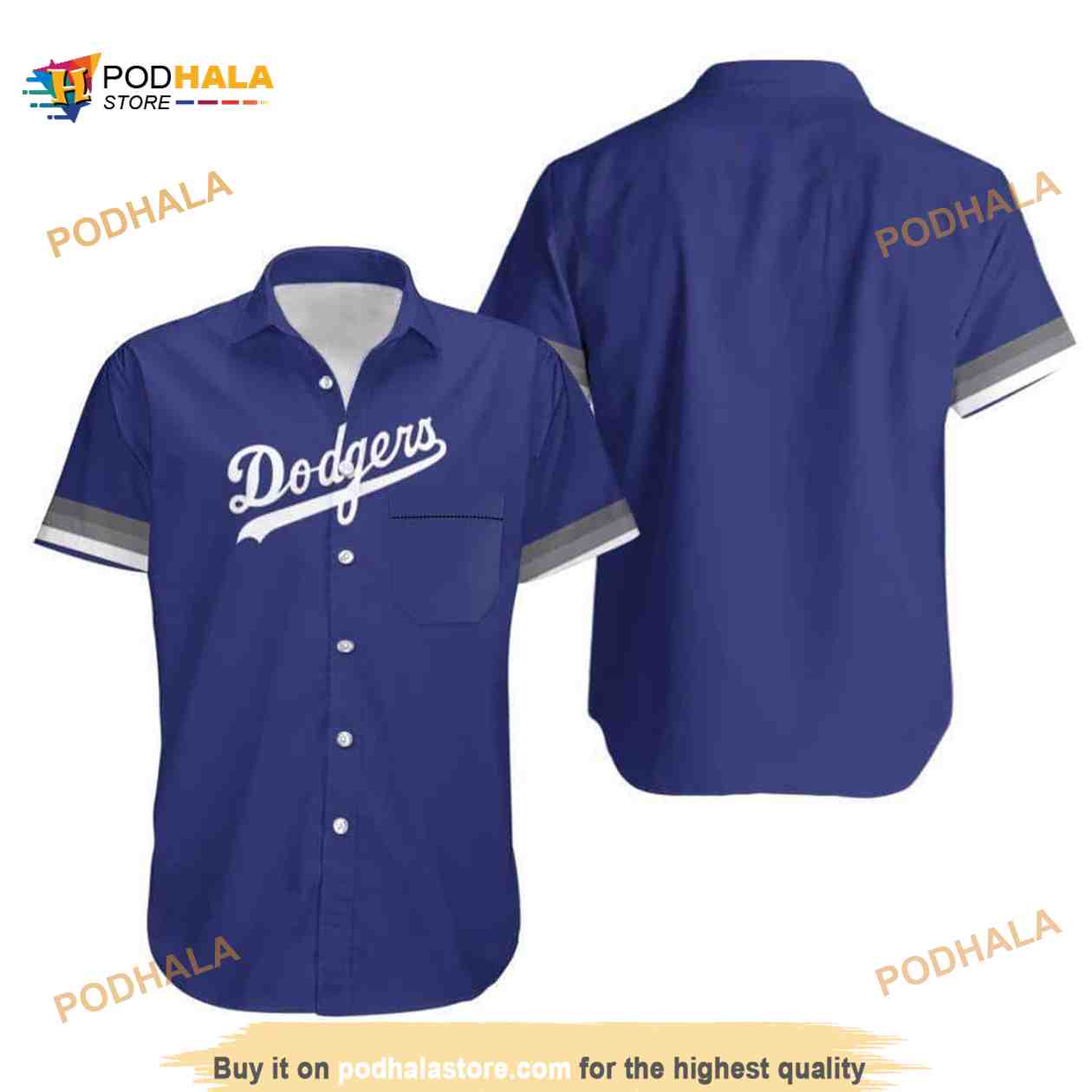 Royal Los Angeles Dodgers Funny Hawaiian Shirt Gift For Baseball Fans Royal Los Angeles Dodgers Funny Hawaiian Shirt Gift For Baseball Fans