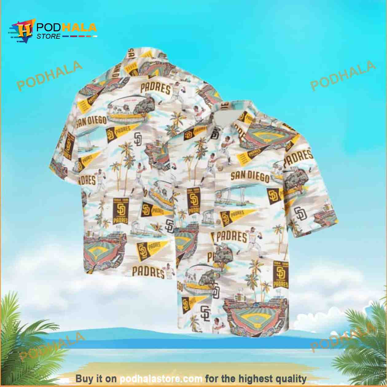 San Diego Padres Funny Hawaiian Shirt Baseball Gift For Hawaii Lovers San Diego Padres Funny Hawaiian Shirt Baseball Gift For Hawaii Lovers