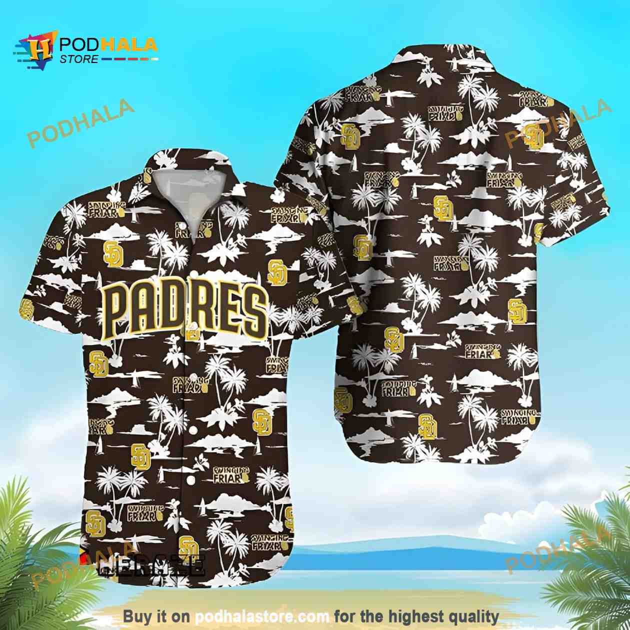 San Diego Padres Funny Hawaiian Shirt For Summer Lovers San Diego Padres Funny Hawaiian Shirt For Summer Lovers