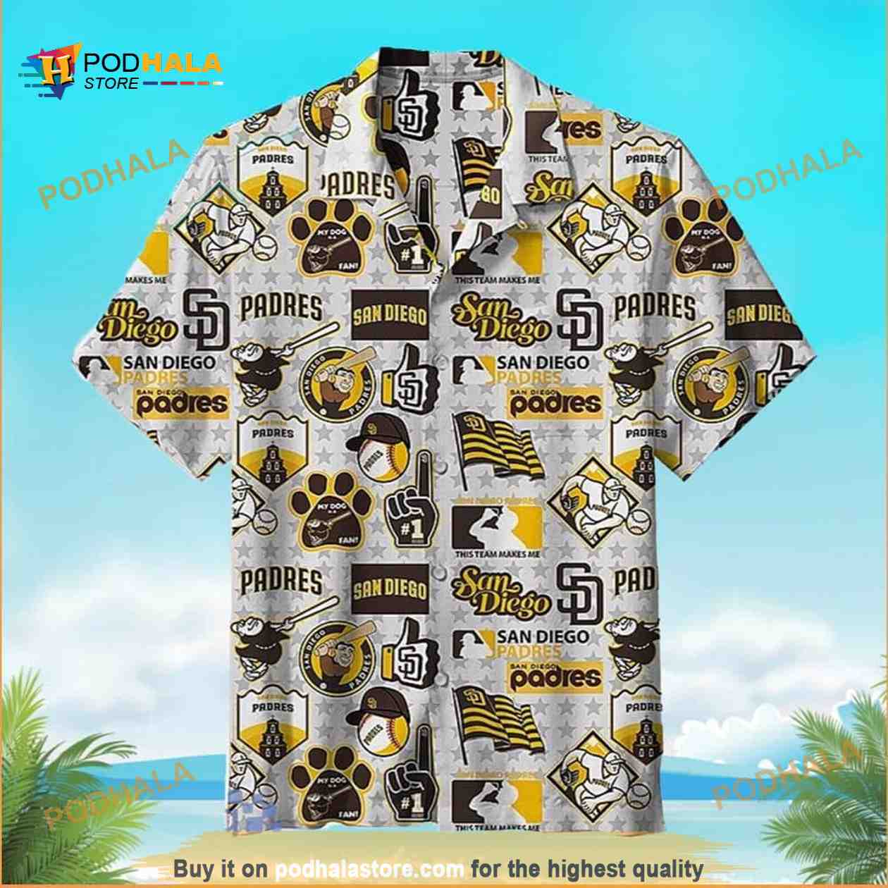 San Diego Padres MLB Hawaiian Shirt San Diego Padres MLB Hawaiian Shirt
