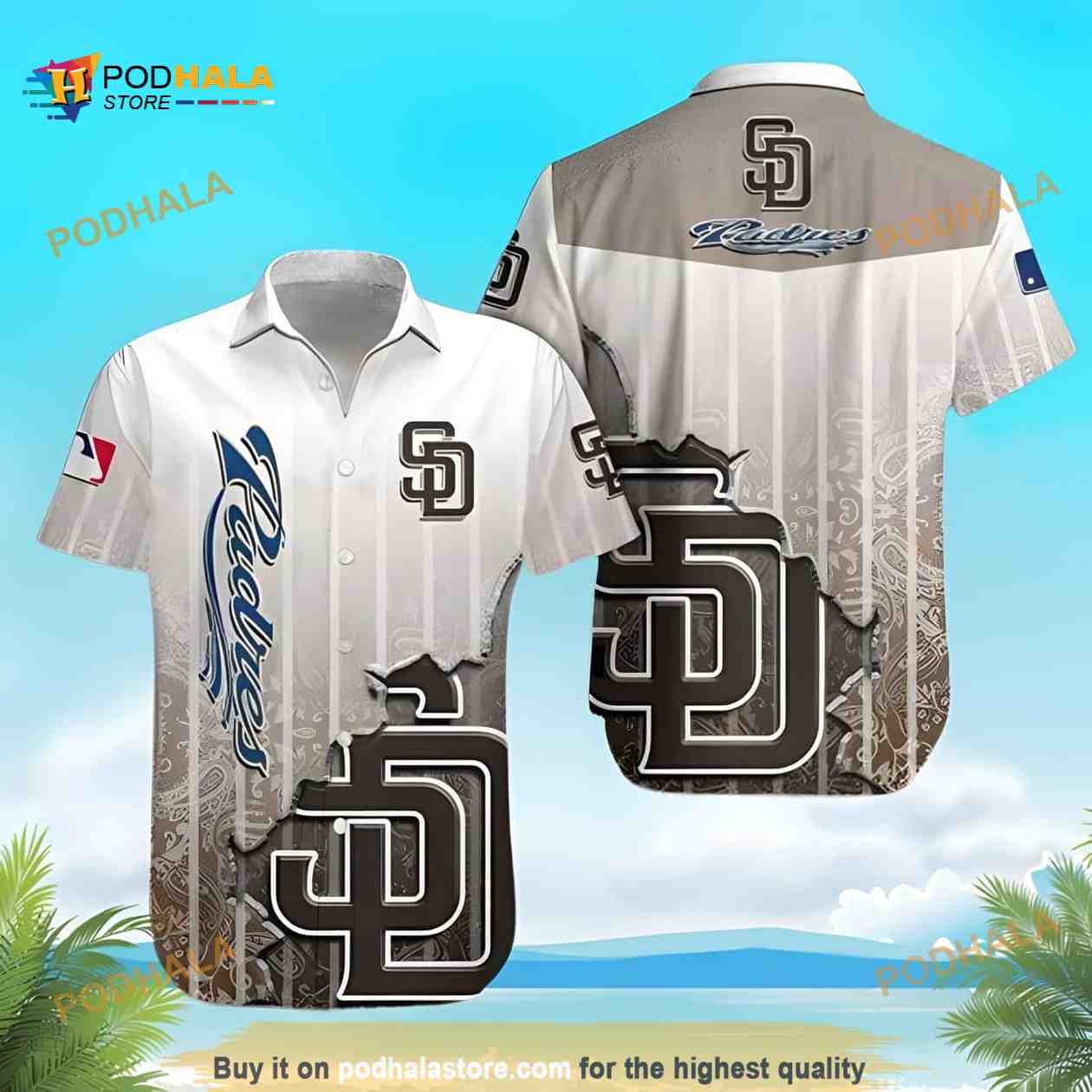 San Diego Padres MLB Hawaiian Shirt San Diego Padres MLB Hawaiian Shirt