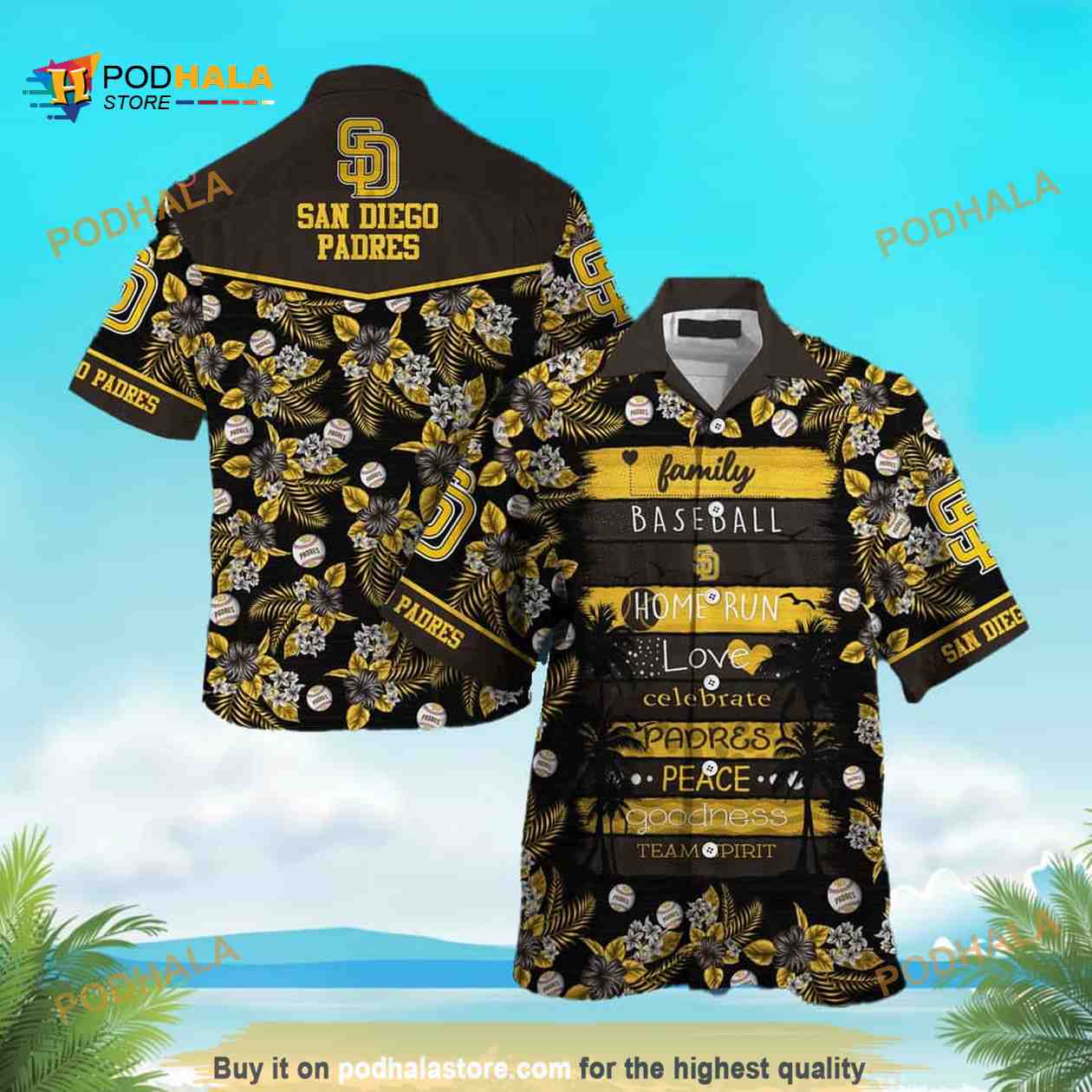 San Diego Padres MLB Hawaiian Shirt San Diego Padres MLB Hawaiian Shirt