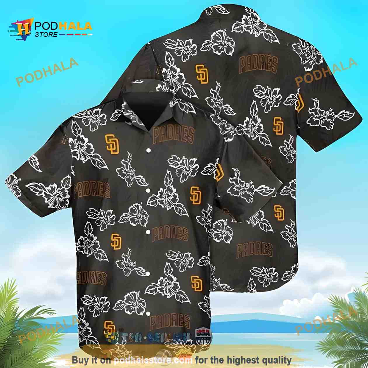 San Diego Padres MLB Hawaiian Shirt San Diego Padres MLB Hawaiian Shirt