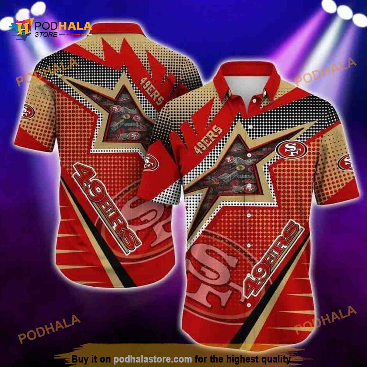 San Francisco 49ers NFL Funny Hawaiian Shirt Beach Gift For Friend San Francisco 49ers NFL Funny Hawaiian Shirt Beach Gift For Friend