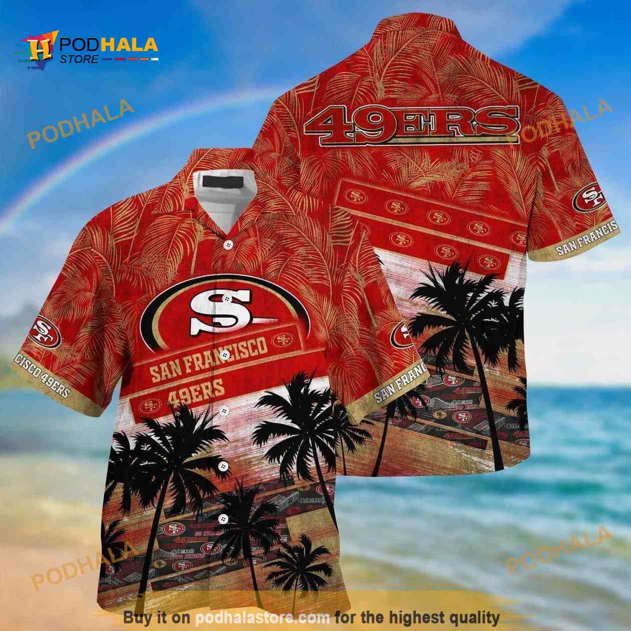 San Francisco 49ers NFL Funny Hawaiian Shirt Trendy Summer Gift San Francisco 49ers NFL Funny Hawaiian Shirt Trendy Summer Gift