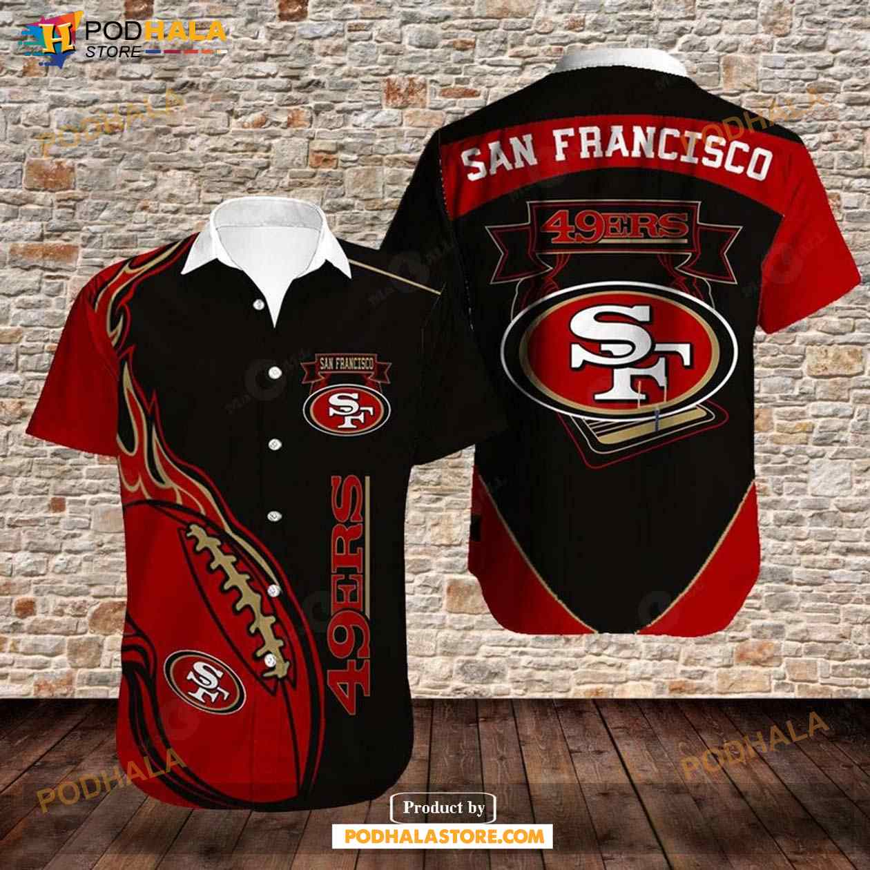 San Francisco 49ers Trending Model 4 Hawaiian Shirt San Francisco 49ers Trending Model 4 Hawaiian Shirt
