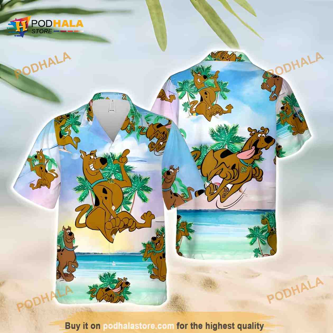 Scooby Doo Funny Hawaiian Shirt Scooby Doo Funny Hawaiian Shirt