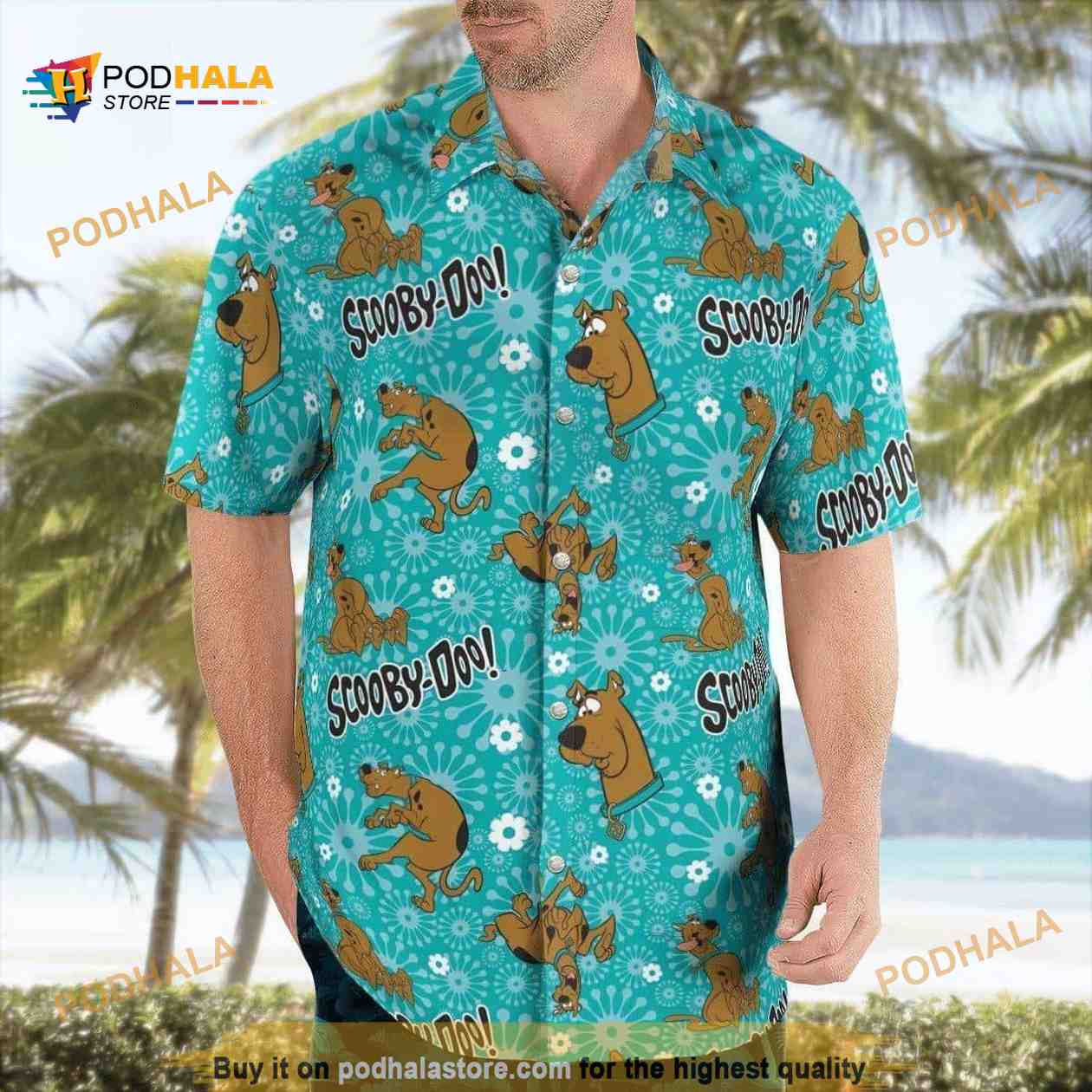 Scooby Doo Funny Hawaiian Shirt Scooby Doo Funny Hawaiian Shirt