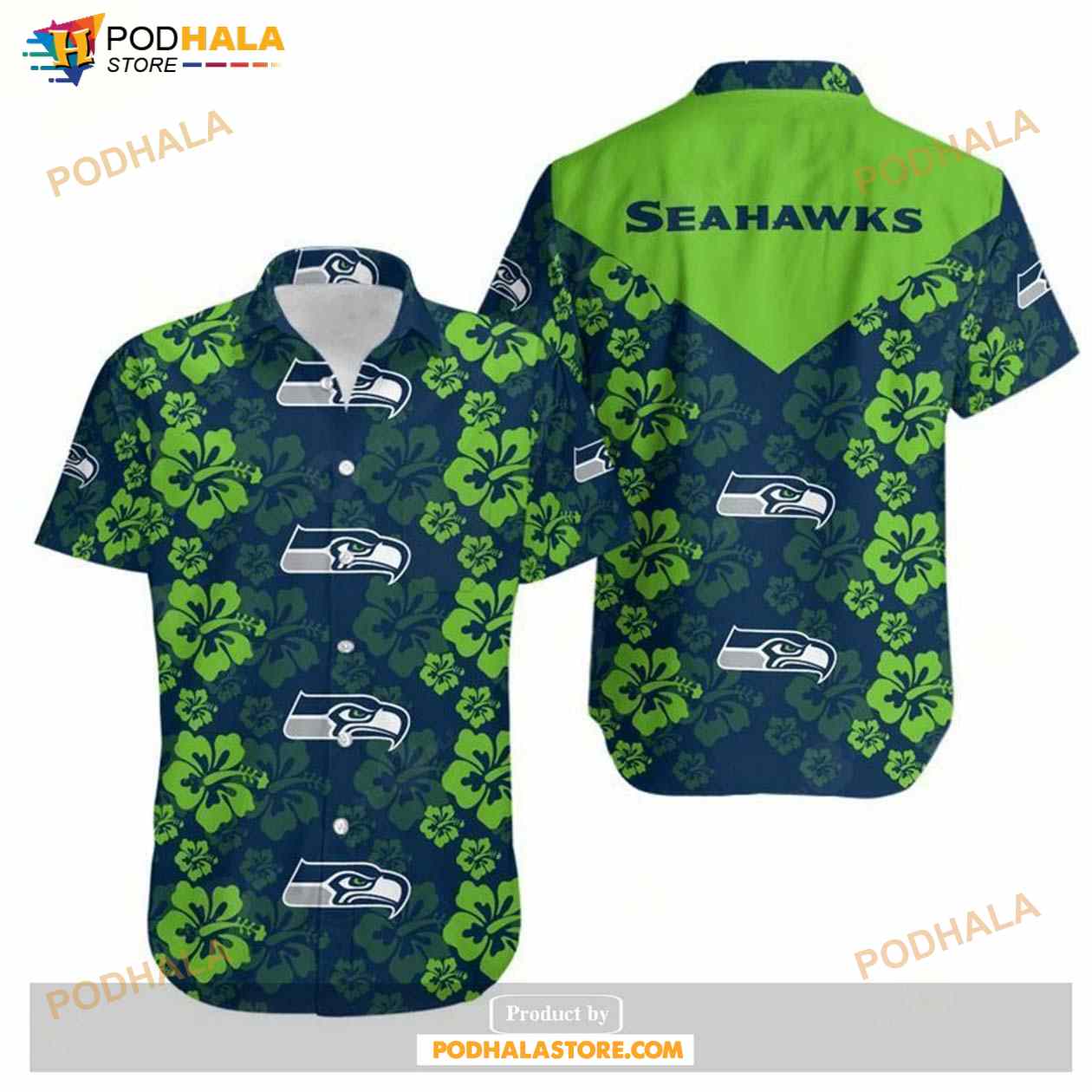 Seattle Seahawks Flowers Style Trending Hawaii Shirt Summer Collection Seattle Seahawks Flowers Style Trending Hawaii Shirt Summer Collection