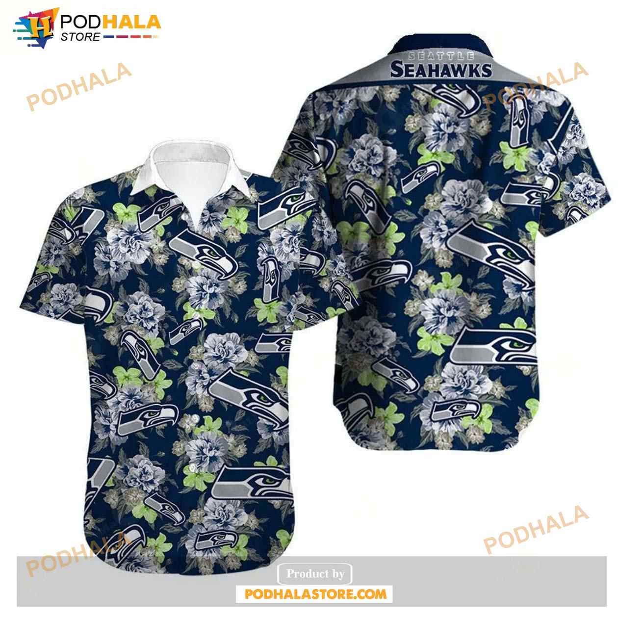 Seattle Seahawks Hawaiian Shirt Best Gift For Fans Seattle Seahawks Hawaiian Shirt Best Gift For Fans