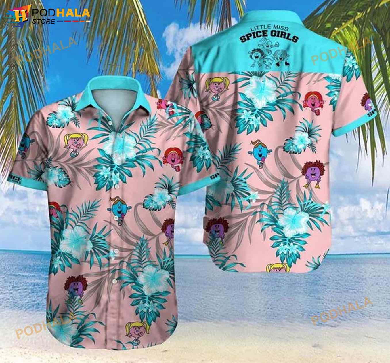 Space Girls Ver8 Short Sleeve Hawaii Shirt Space Girls Ver8 Short Sleeve Hawaii Shirt