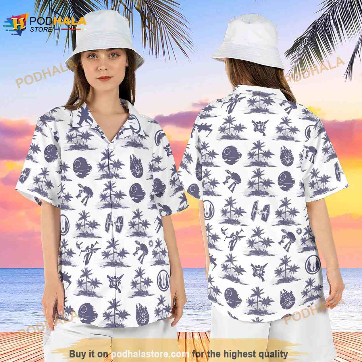 Star Wars Tropical Funny Hawaiian Shirt Star Wars Tropical Funny Hawaiian Shirt