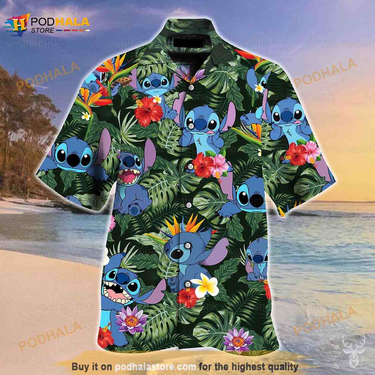 Stitch Aloha Shirt Stitch Aloha Shirt