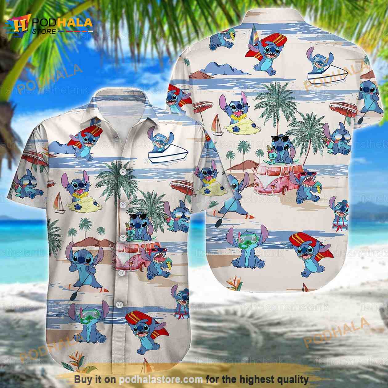 Stitch Funny Hawaiian Shirt Stitch Funny Hawaiian Shirt
