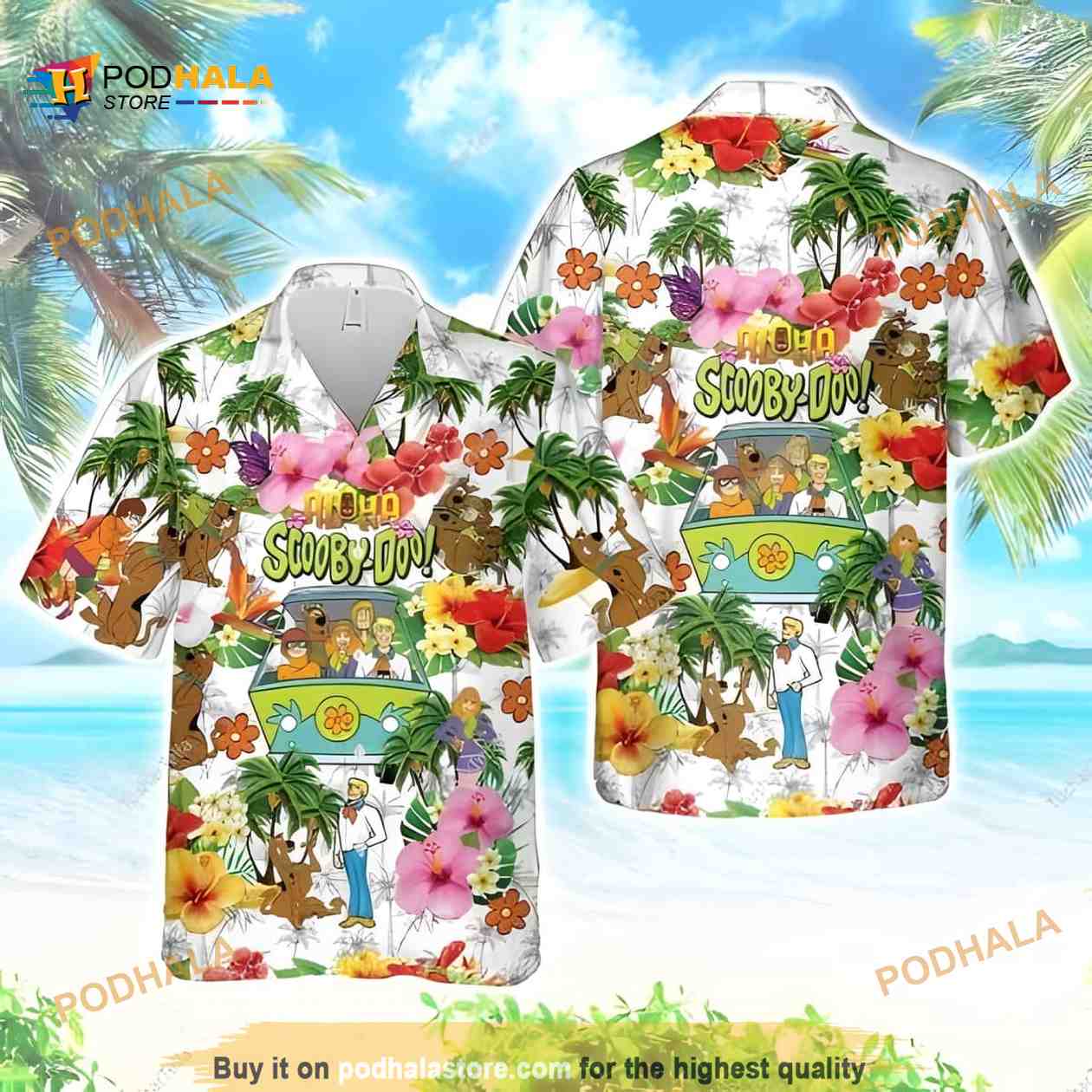 Summer Aloha Scooby Doo Funny Hawaiian Shirt Summer Aloha Scooby Doo Funny Hawaiian Shirt