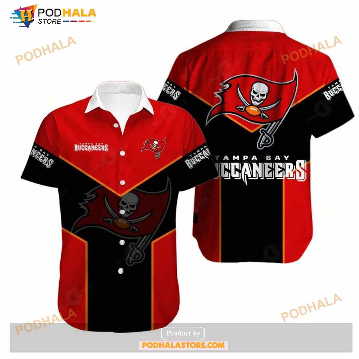 Tampa Bay Buccaneers Trending Model 3 Funny Hawaiian Shirt Tampa Bay Buccaneers Trending Model 3 Funny Hawaiian Shirt