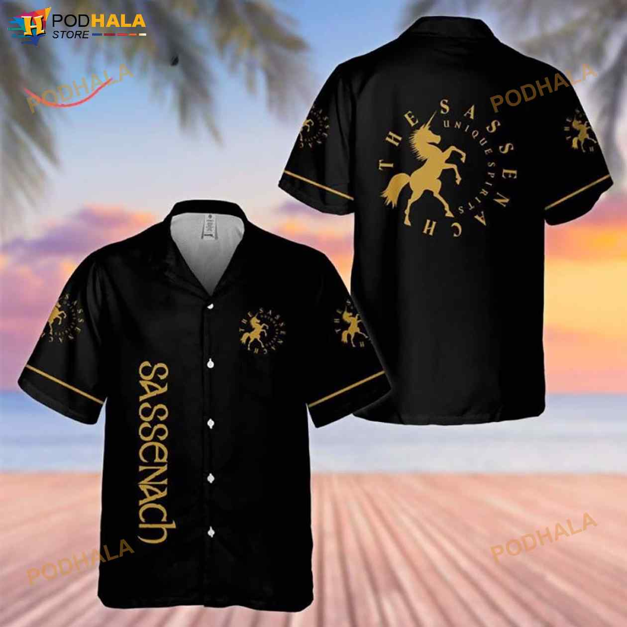 The Sassenach Unique Spirits 3D Funny Hawaiian Shirt The Sassenach Unique Spirits 3D Funny Hawaiian Shirt