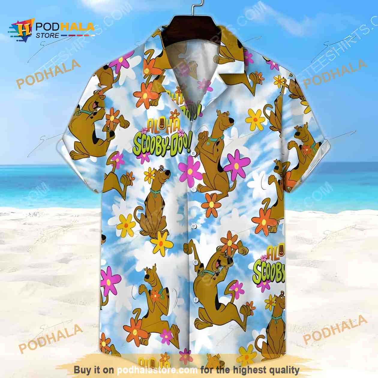 Tropical Aloha Scooby Doo Funny Hawaiian Shirt Summer Beach Gift Tropical Aloha Scooby Doo Funny Hawaiian Shirt Summer Beach Gift