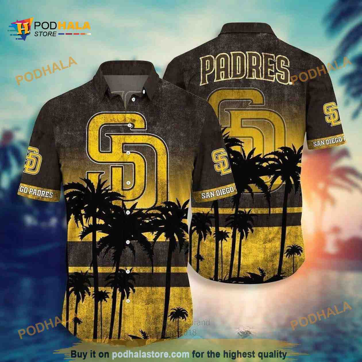 Vintage MLB San Diego Padres Hawaiian Shirt Trendy Summer Gift Vintage MLB San Diego Padres Hawaiian Shirt Trendy Summer Gift