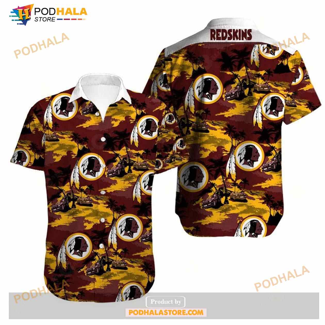 Washington Redskins Trending Model 6 Funny Hawaiian Shirt Washington Redskins Trending Model 6 Funny Hawaiian Shirt