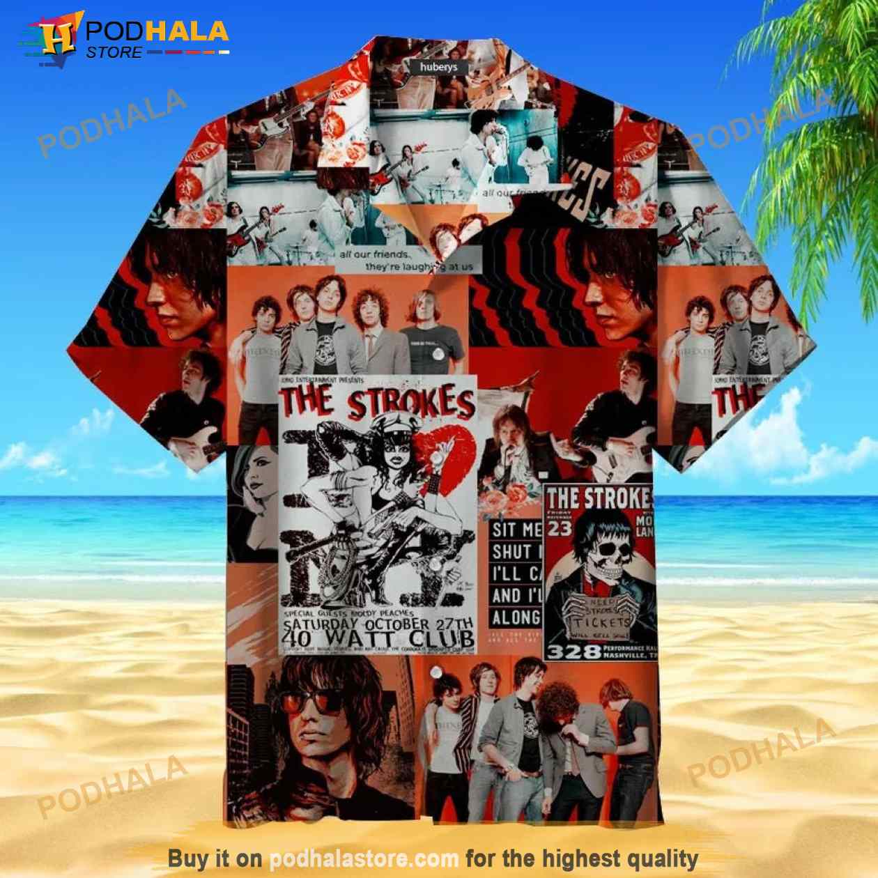 Welcome To The Era Of The Strokes Hawaiian Aloha Shirt Welcome To The Era Of The Strokes Hawaiian Aloha Shirt