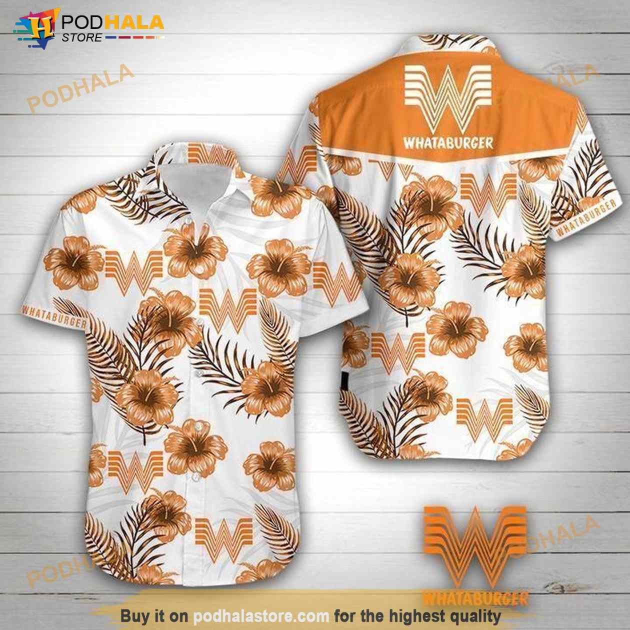 Whataburger Hawaiian Shirt Whataburger Hawaiian Shirt
