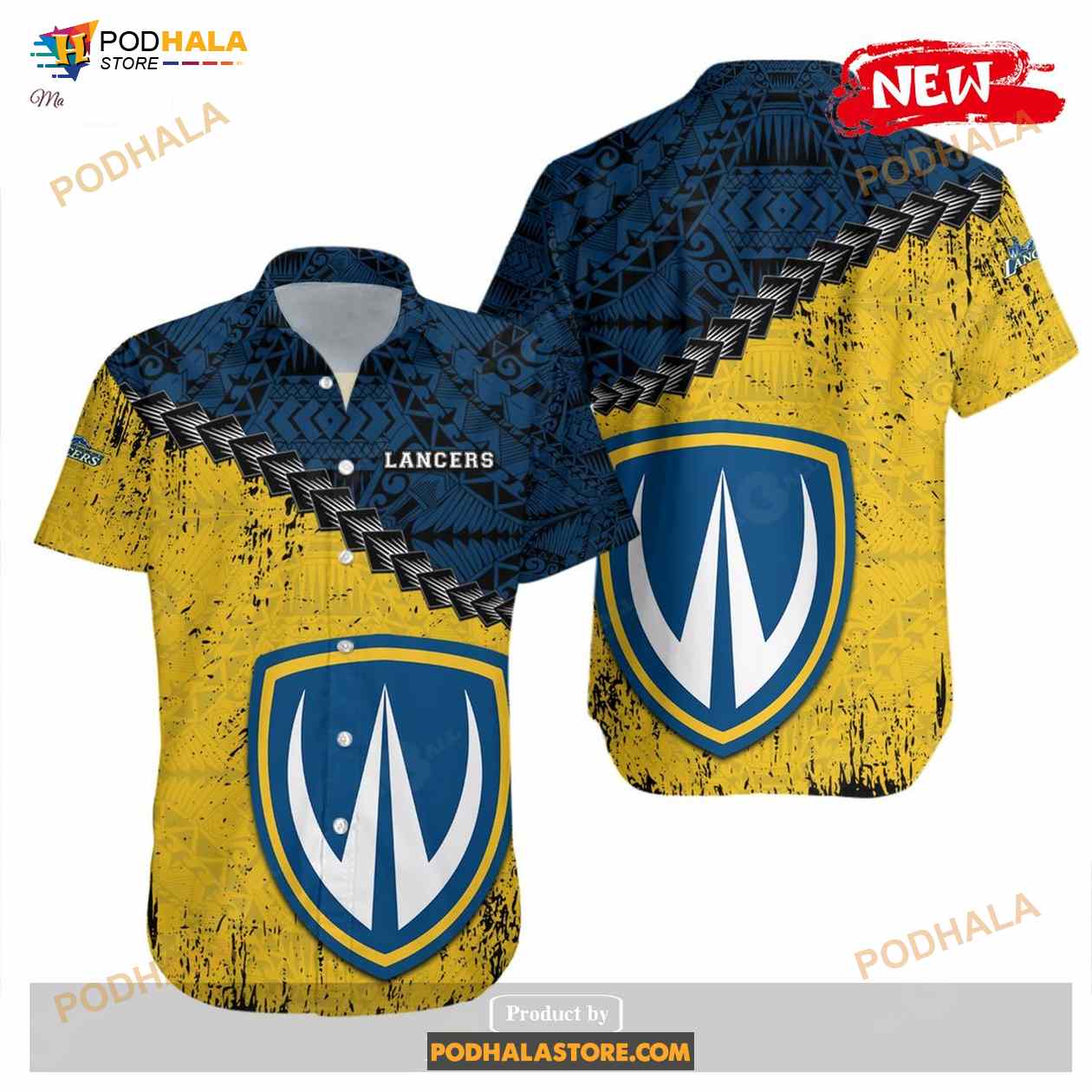 Windsor Lancers NCAA Grunge Polynesian Tattoo Funny Hawaiian Shirt Windsor Lancers NCAA Grunge Polynesian Tattoo Funny Hawaiian Shirt