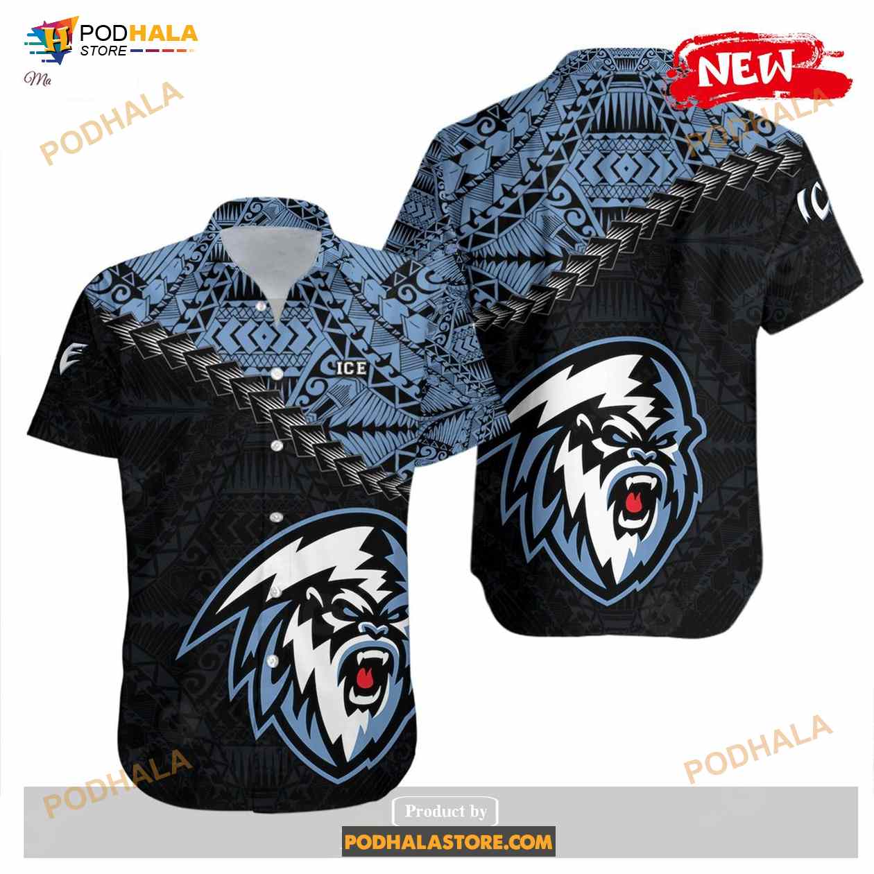 Winnipeg Ice NCAA Grunge Polynesian Tattoo Winnipeg Ice NCAA Grunge Polynesian Tattoo