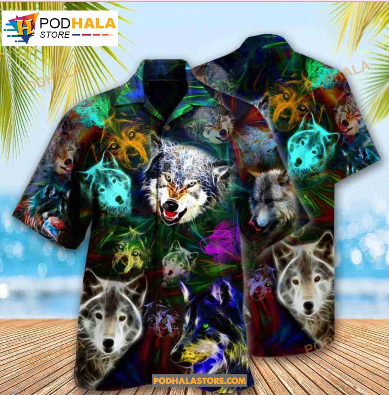 Wolf Brave Wolves Edition Mother Day For Her Vintage Beach Hawaiian Shirt Wolf Brave Wolves Edition Mother Day For Her Vintage Beach Hawaiian Shirt