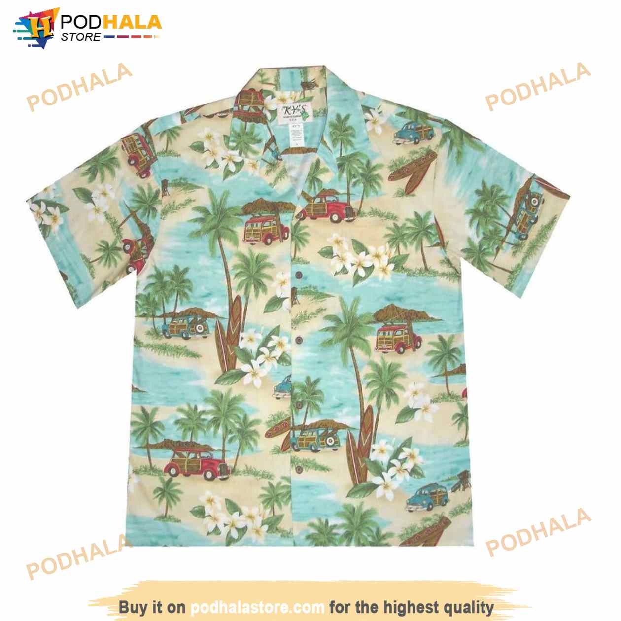 Woody Car Hawaiian Shirt Woody Car Hawaiian Shirt