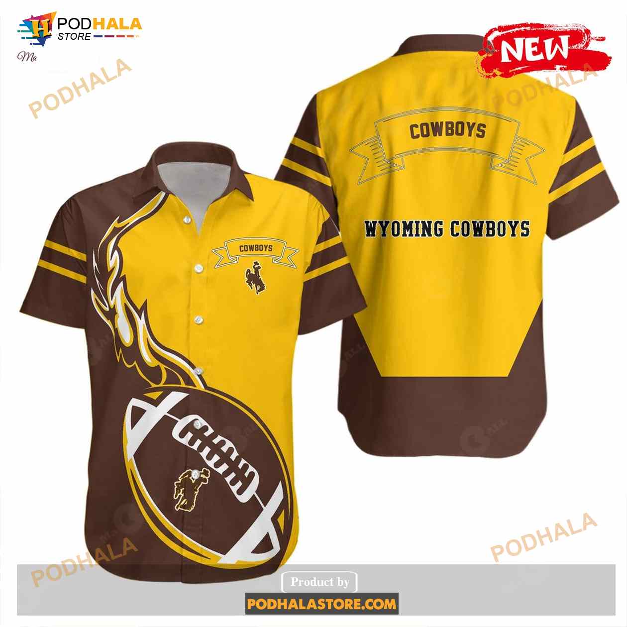 Wyoming Cowboys NCAA Flame Ball Funny Hawaiian Shirt Wyoming Cowboys NCAA Flame Ball Funny Hawaiian Shirt